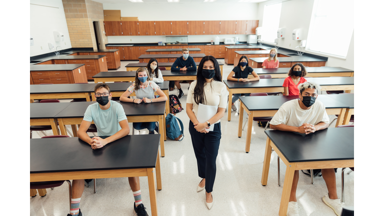 Teaching High School Students during COVID-19