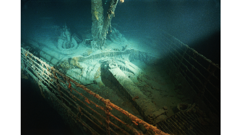 Forepeek of Titanic Shipwreck