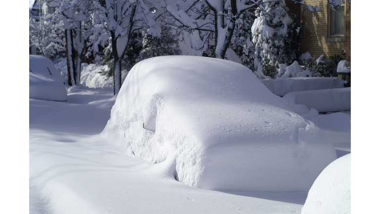 Car after Snow Storm