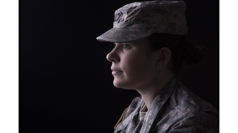 Military woman