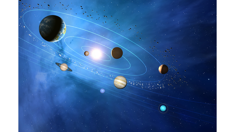 Solar System, illustration