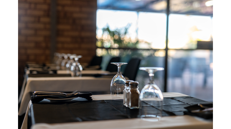 Eating table In A luxury dining room at Carnarvon, Western Australia