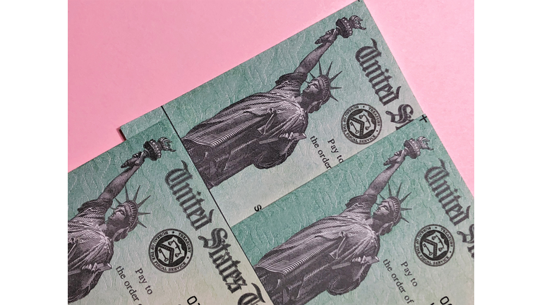 Treasury checks for corona virus relief or IRS refunds or Social Security payments