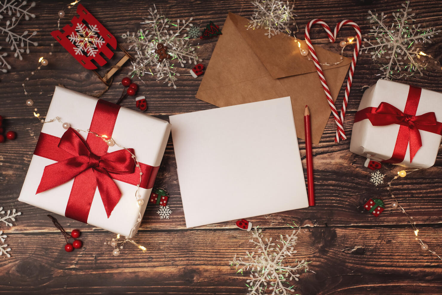 a letter to Santa Claus, Christmas gifts