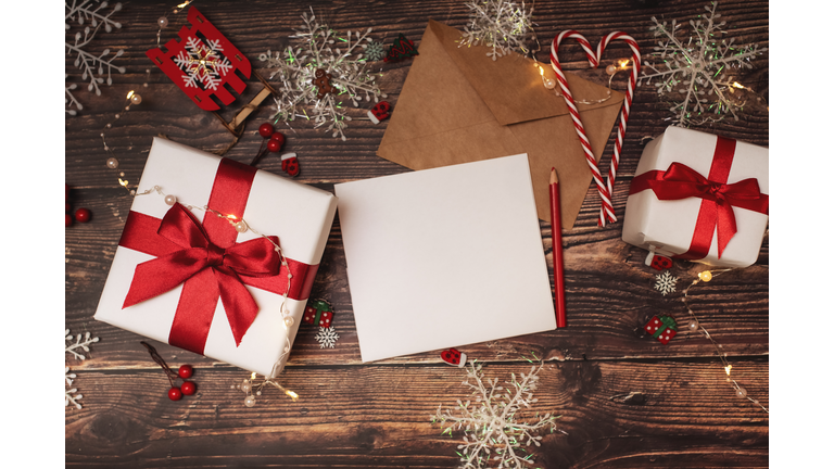 a letter to Santa Claus, Christmas gifts