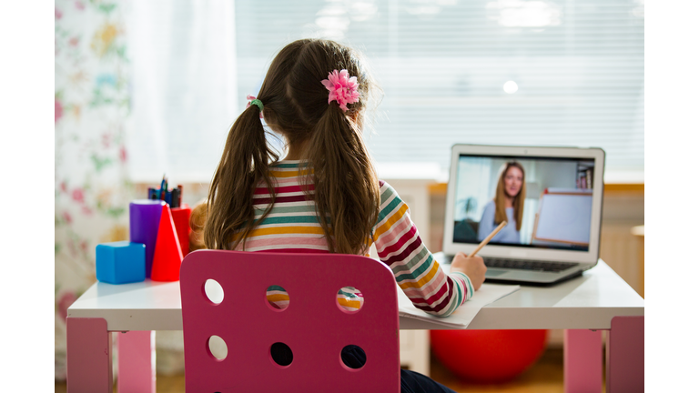 Online education and e-learning concept.