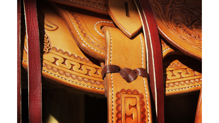 Saddle Leather Cowboy Riding Tack