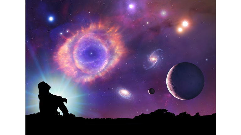 Conceptual illustration of space