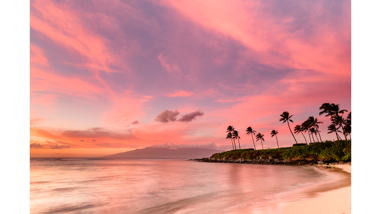 Sunset at Kapalua Bay