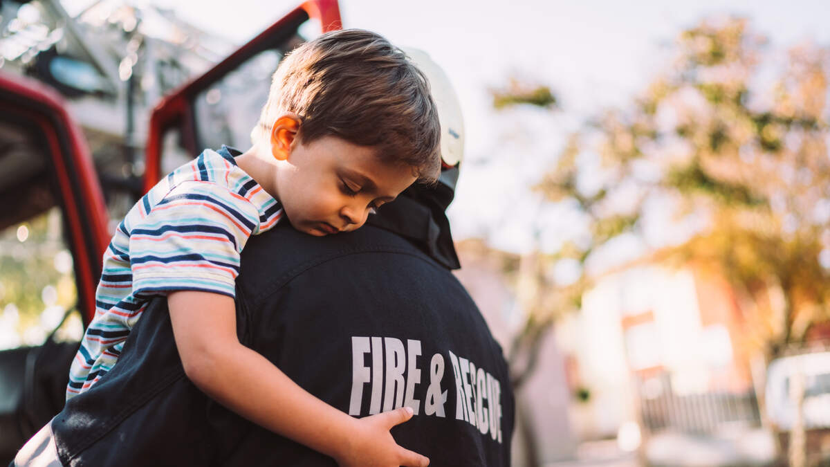 4 Year Old Fighting Cancer Hayward Firefighter For A Day 106.
