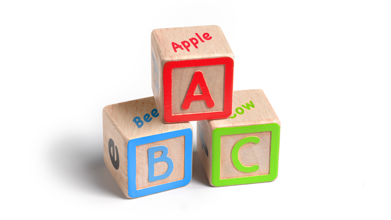 ABC education building blocks