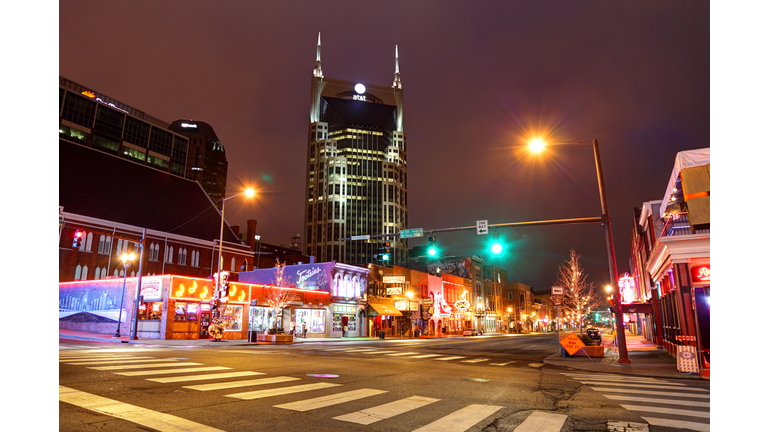 Broadway in Nashville Tennesssee