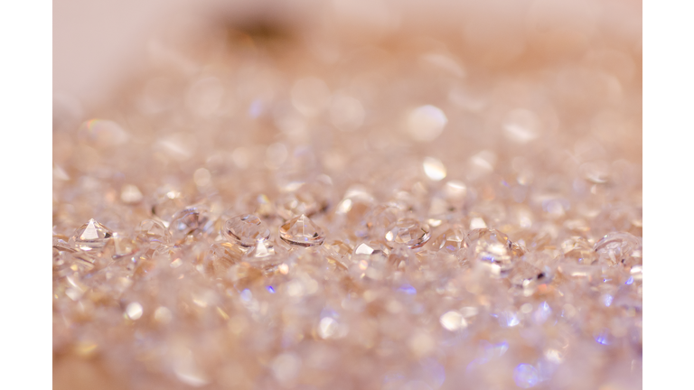 Defocused Image Of Diamonds