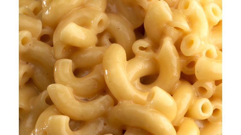 Background of Classic Stovetop Macaroni and Cheese