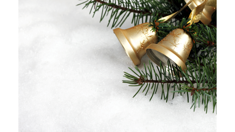 Christmas Bells in Snow