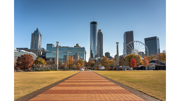 Atlanta Georgia downtown city skyline