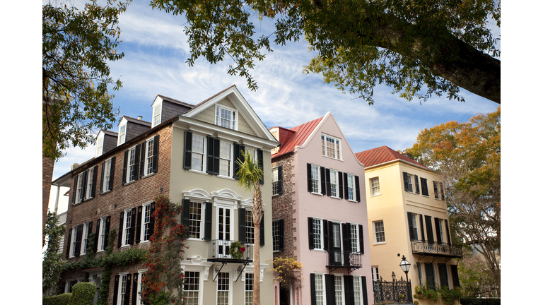 Charleston SC Rainbow Row