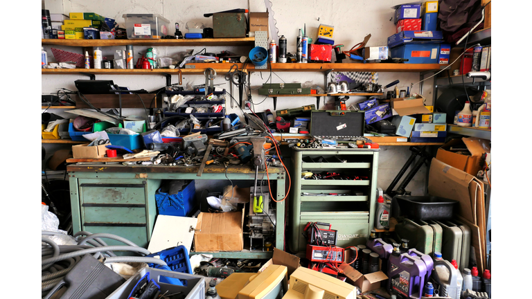Private garage interior