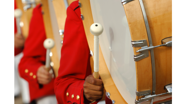 Bang the drum slowly