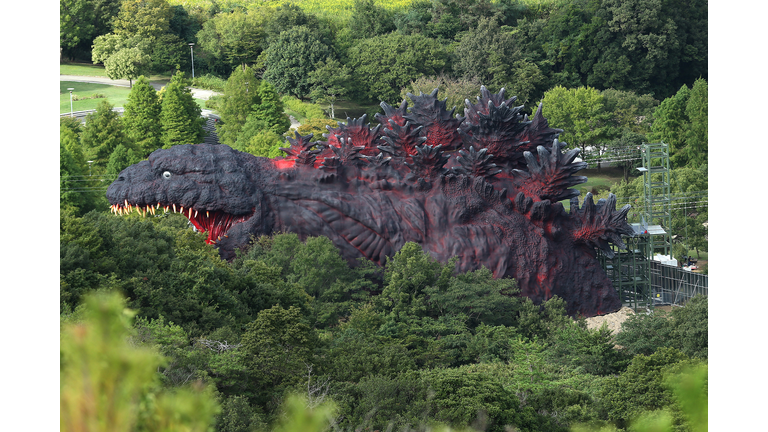 Japanese Theme Park Unveils 'Life-size' Godzilla