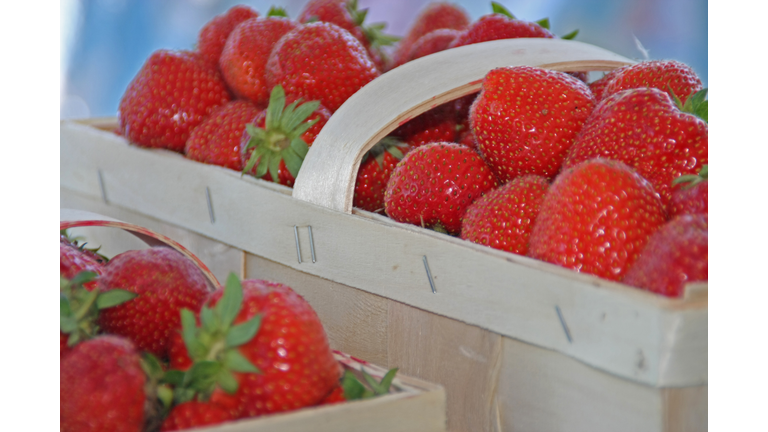 fresh strawberries