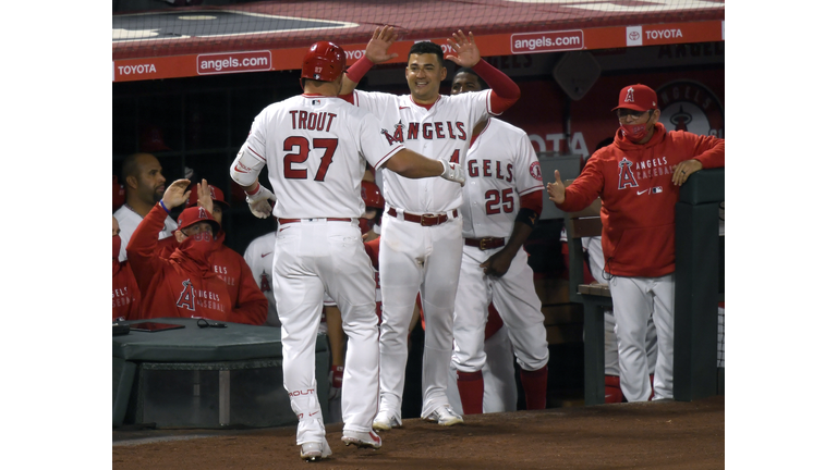 Houston Astros v Los Angeles Angels