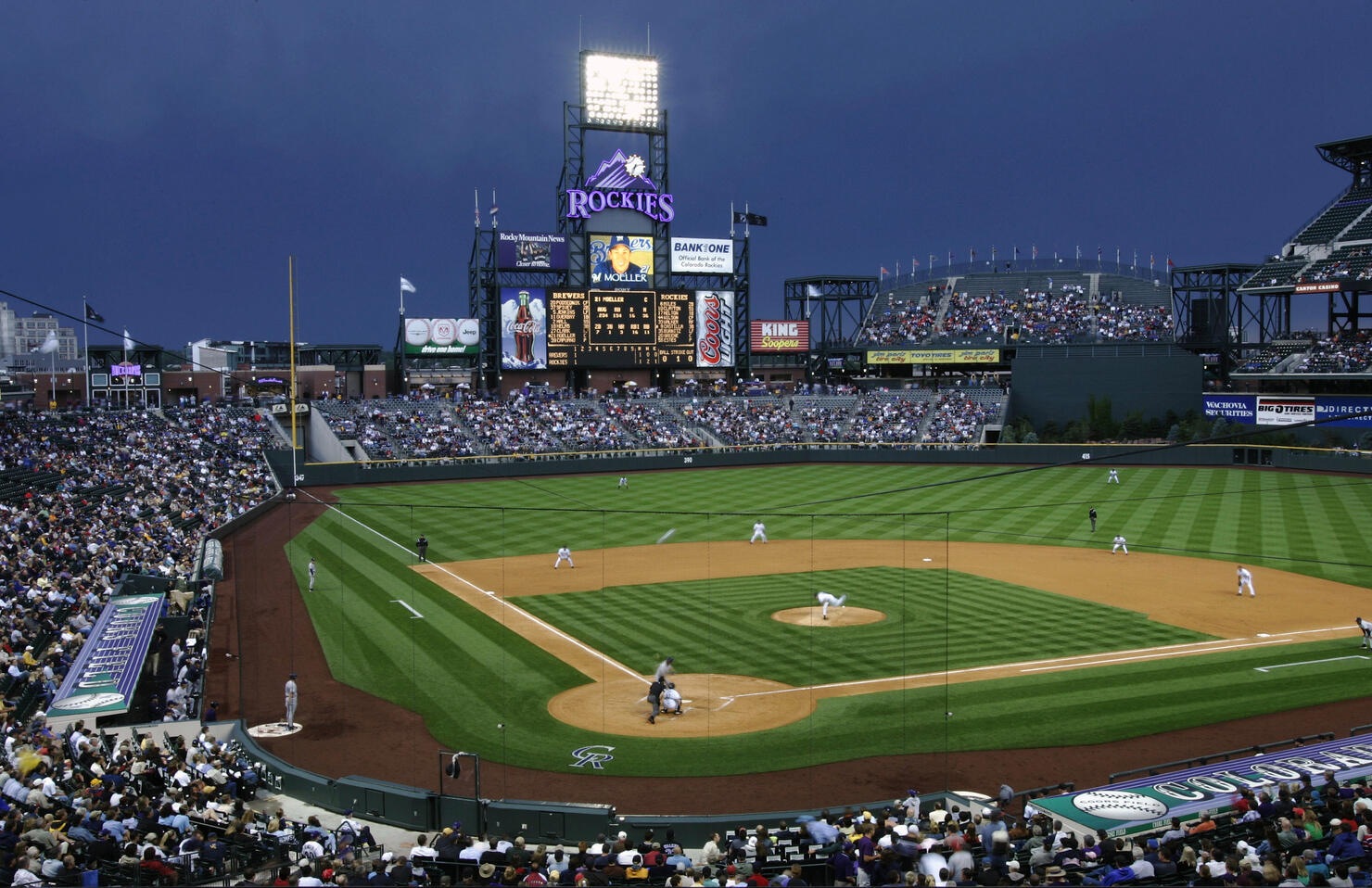Brewers v Rockies