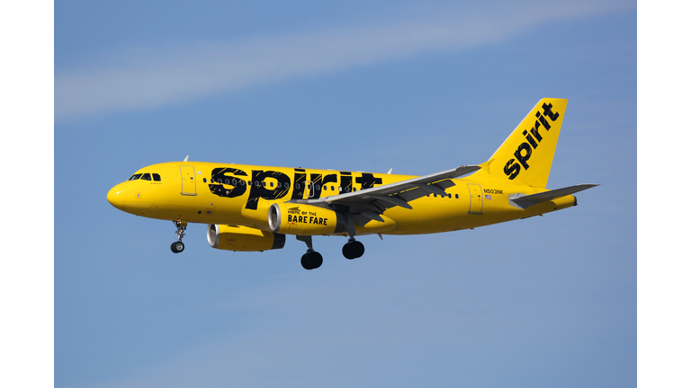 Spirit Airlines Airbus A319 airplane