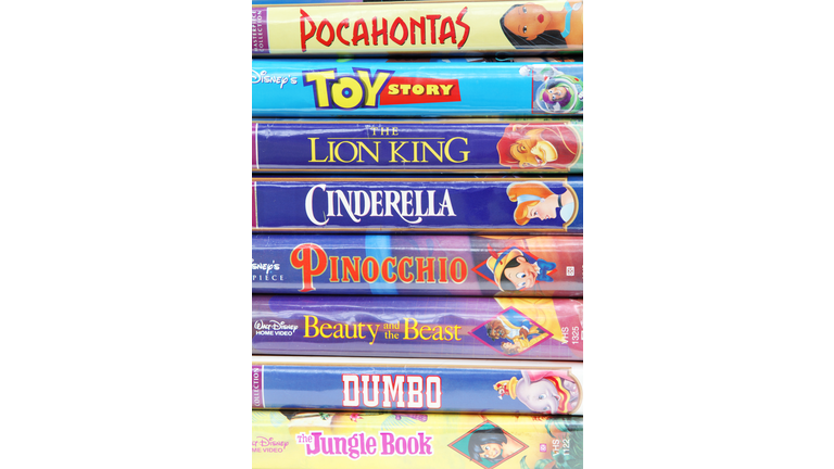 Disney vintage VHS tapes