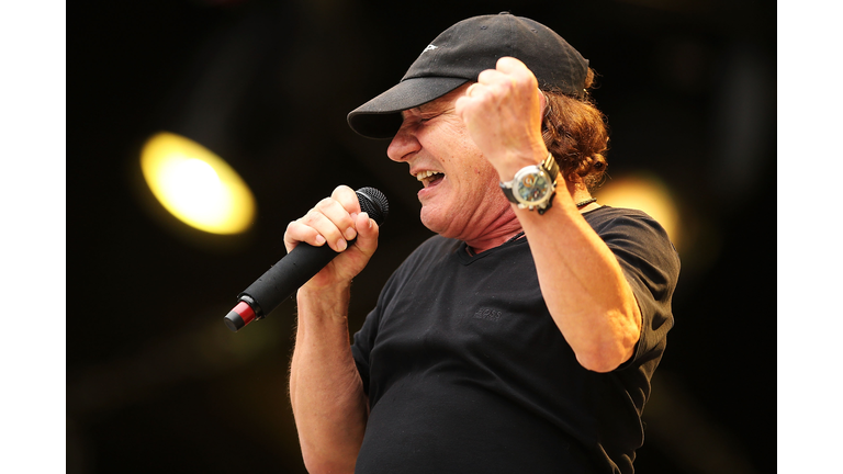 Brian Johnson of AC/DC (Photo by Brendon Thorne/Getty Images)