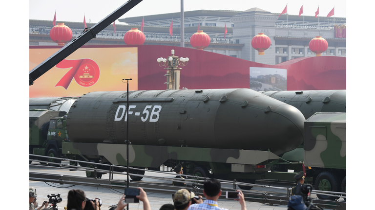 China's DF-5B intercontinental ballistic missile