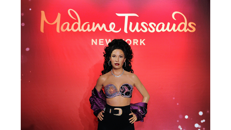 Madame Tussauds New York Hosts Selena Quintanilla's Sister for Unveiling of Late Singer's Figure in Times Square