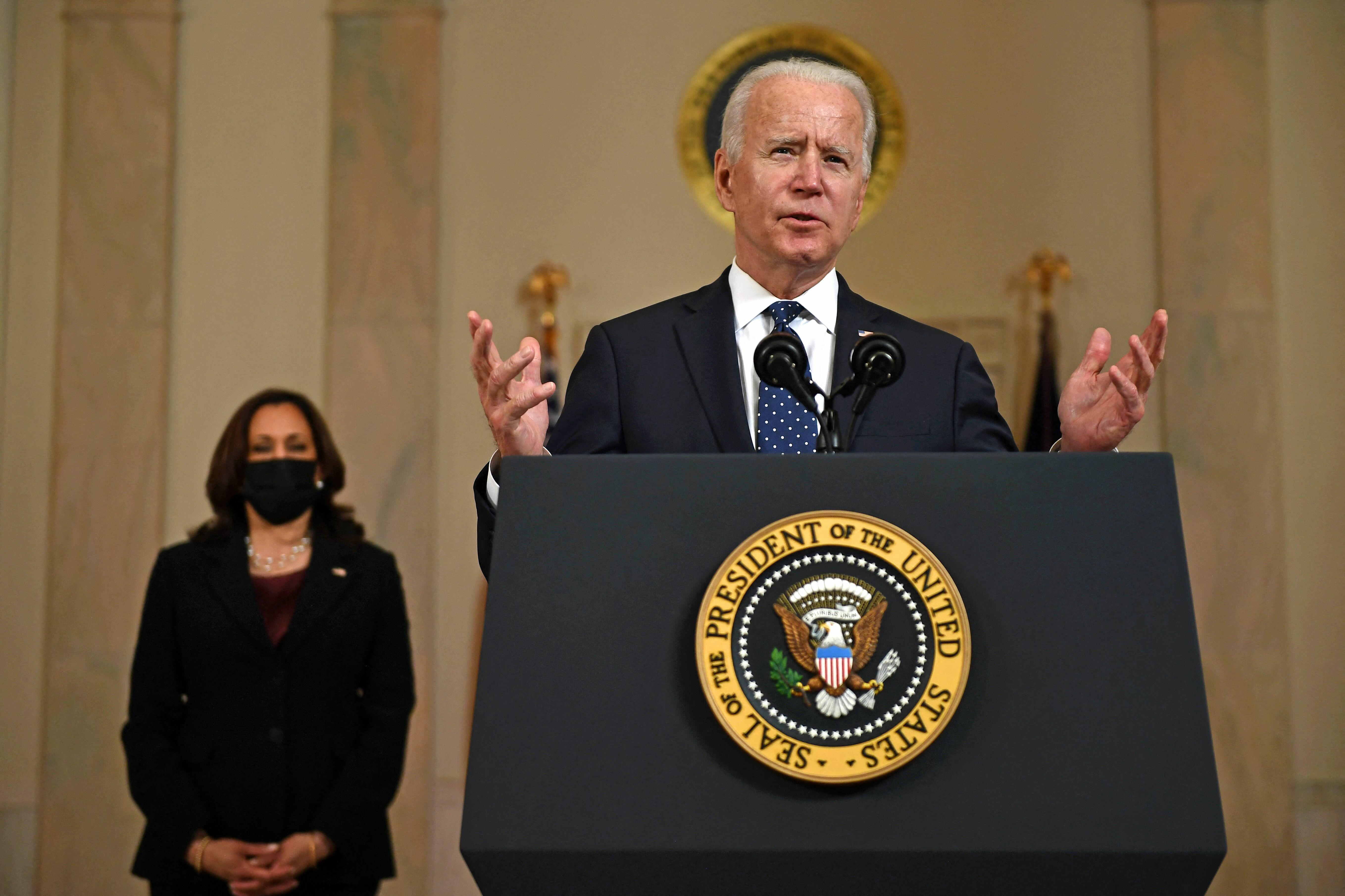 President Biden Addresses The Nation Following Chauvin Conviction | iHeart