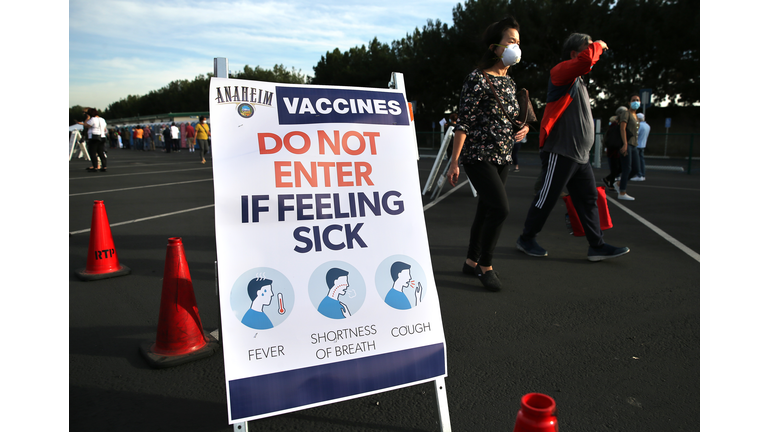 Disneyland To Become Orange County COVID-19 Vaccine Mega-Site