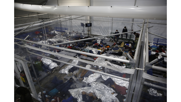 Migrants Housed In Donna, Texas