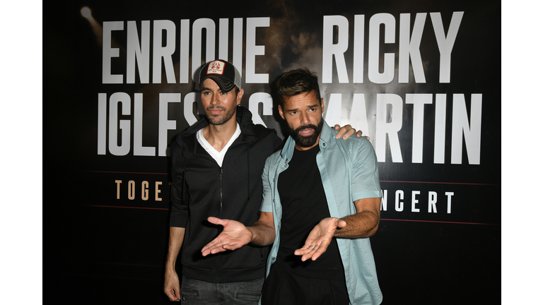 Enrique Iglesias x Ricky Martin Press Conference