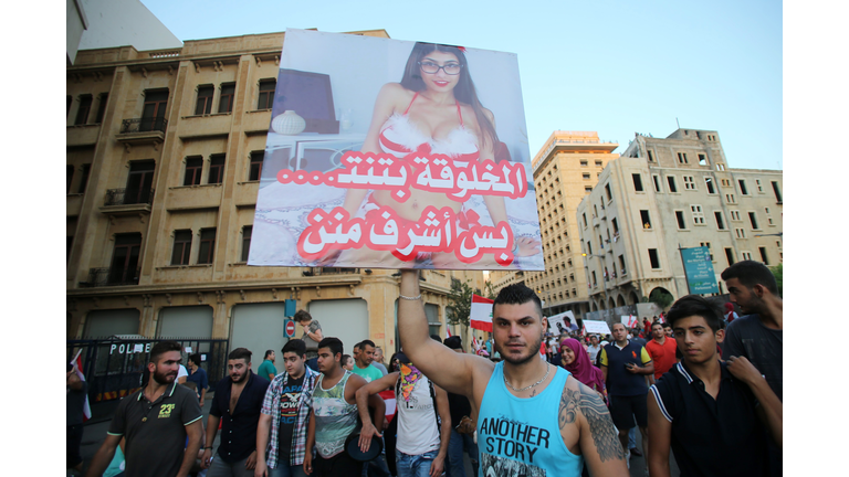 LEBANON-POLITICS-DEMONSTRATION-WASTE-ENVIRONMENT