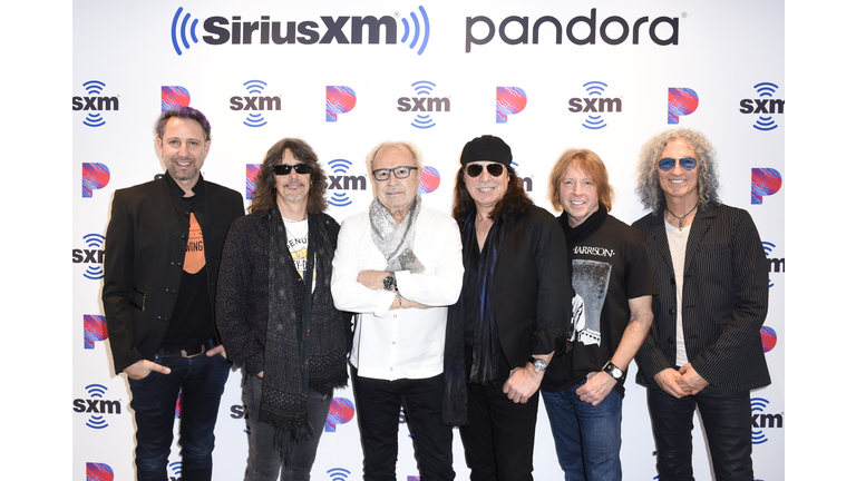 Foreigner Performs Live On SiriusXM's Classic Rewind At "The Garage" In The SiriusXM Hollywood Studios In Los Angeles