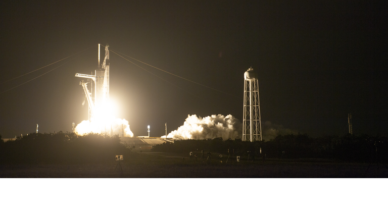 SpaceX Crew-2 Mission Launches From Cape Canaveral