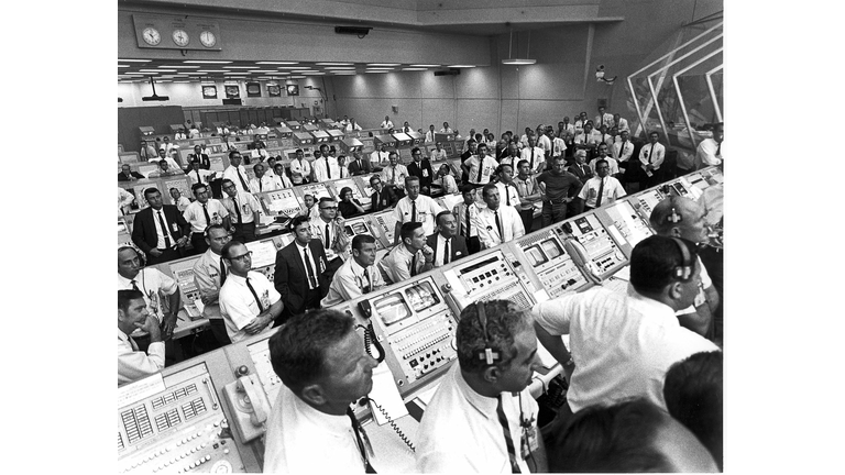 NASA's Control Room During Apollo 11 Launch (Getty Images)