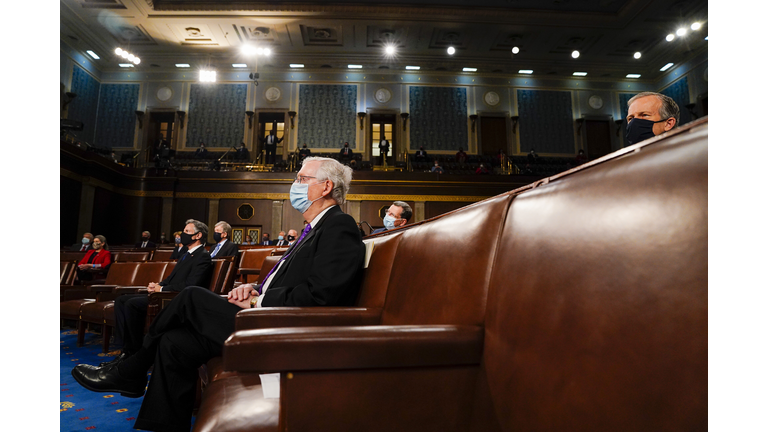 President Biden Delivers First Address To Joint Session Of Congress