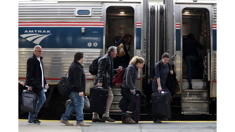 Holiday Travelers Hit The Road And Take To The Skies For The Thanksgiving Holiday