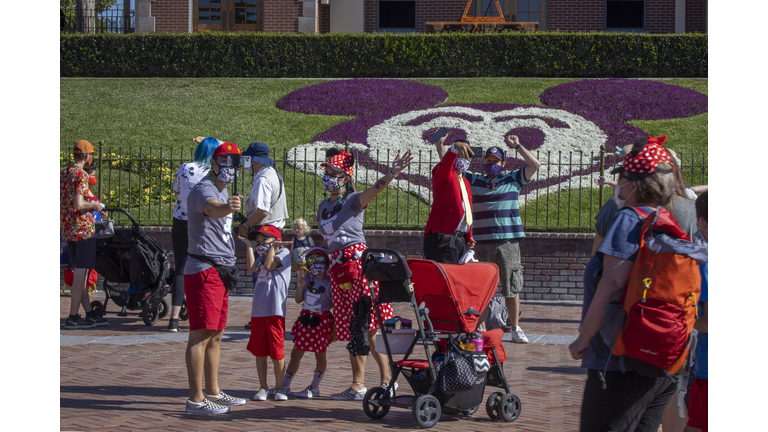 Disneyland Reopens For First Time Since Beginning Of Pandemic