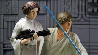 A real life light saber! 