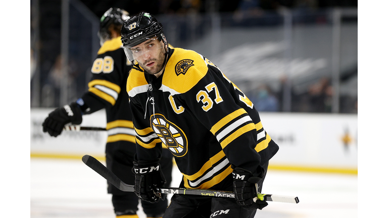 Bruins Captain Patrice Bergeron