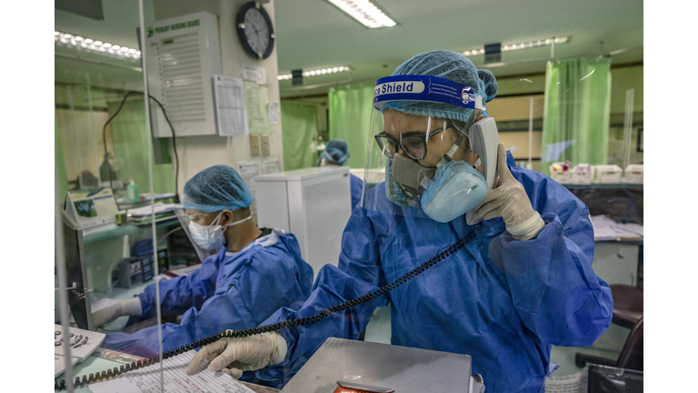 Medics Cycle To Hospitals Amid Transport Shutdowns