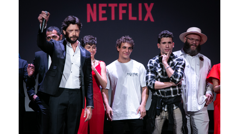 Netflix Presents 'La Casa De Papel' 3rd Season In Madrid