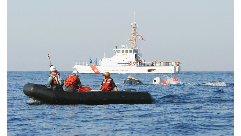 Attempt To Free An Entangled Northern Right Whale