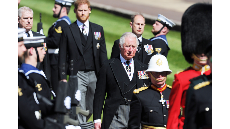 The Funeral Of Prince Philip, Duke Of Edinburgh Is Held In Windsor