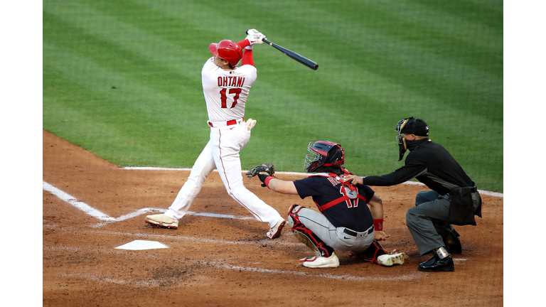 Cleveland Indians v Los Angeles Angels